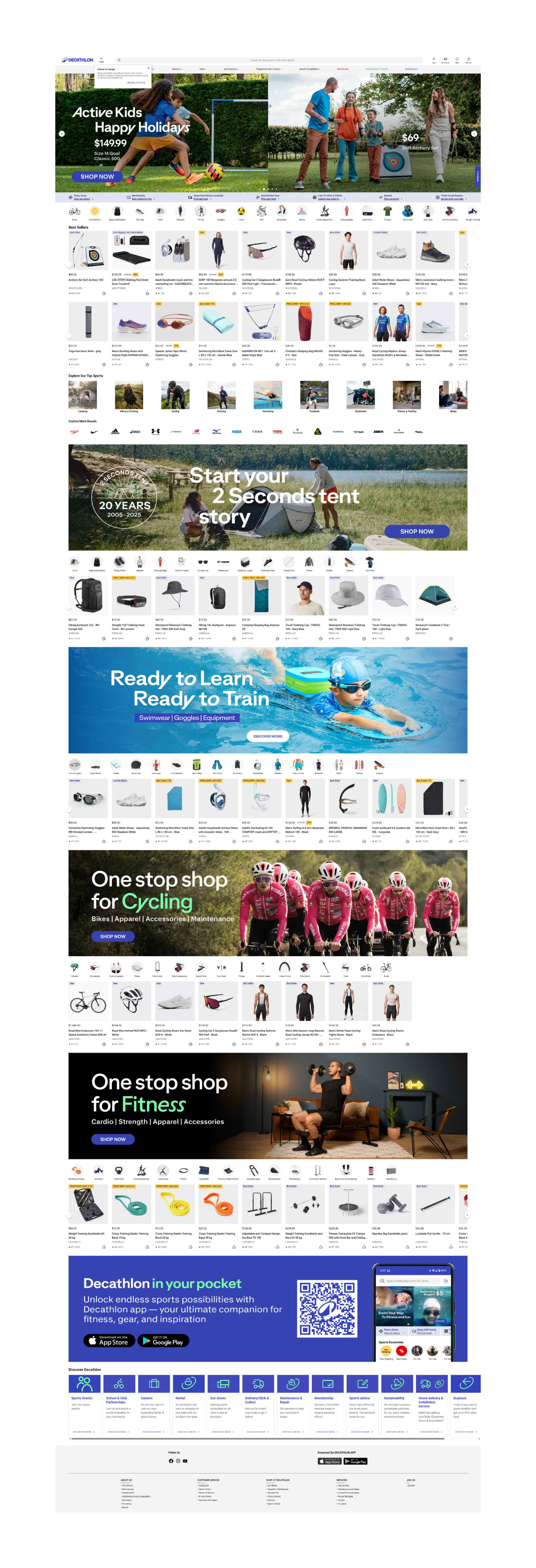 decathlon.com.au: скриншот от 1 апреля 2025 г.