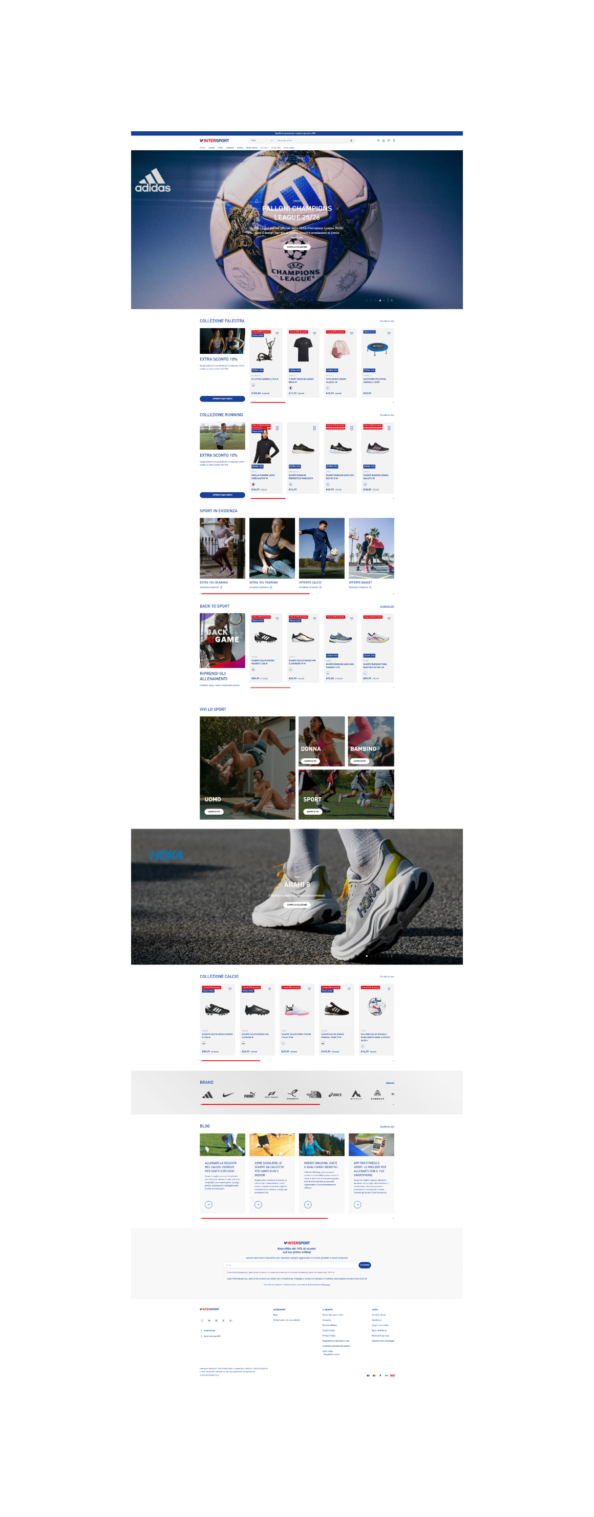 intersport.it: скриншот от 1 апреля 2025 г.