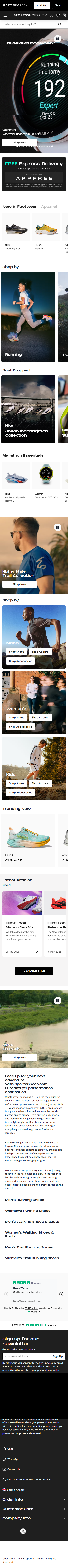 sportsshoes.com-моб: скриншот от 11 февраля 2025 г.