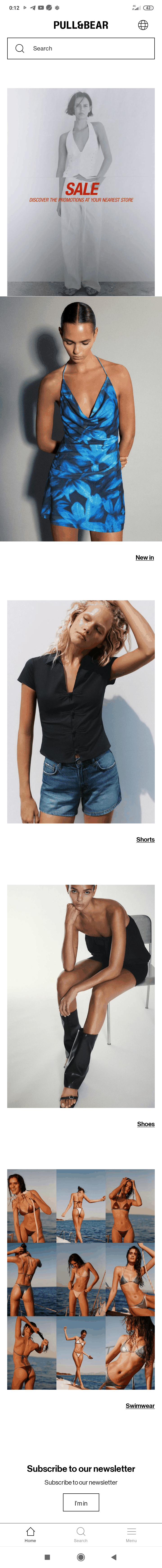 МП-PULL&BEAR: скриншот от 10 июля 2026 г.